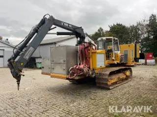 Svejsedozer Liebherr PR 732 M med kran og generato