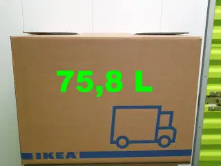 35 Flyttekasser 75,8L / 30KG Moving Boxes
