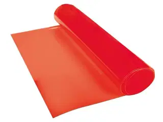 Foliatec Transparent plast folie, rød 30x100 cm