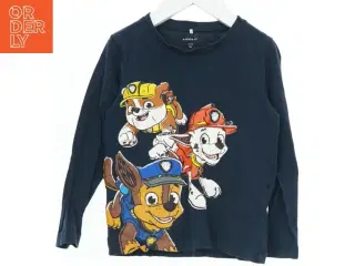 Langærmet T-shirt med Paw Patrol motiv fra Name It (str. 98)