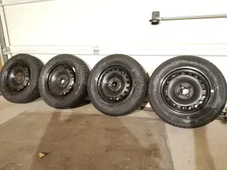 Vinterhjul med nye dæk til Up Citigo og Mii