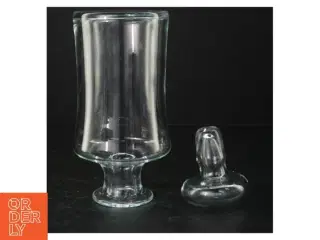 Glaskaraffel med prop (str. 20 cm)