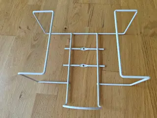 Dobbelt handskeholder Hvid