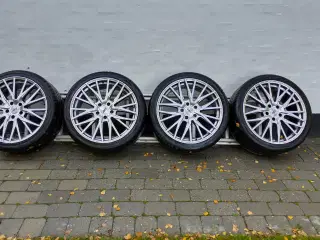 alufælge med sommerdæk
