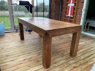 Spisebord, 6 stole japansk kirsebærtræ