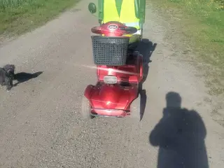 El scooter gode batterier 