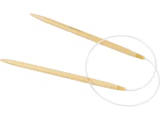 Bambus Rundpind 60 cm, 6,5 mm - Glat og Holdbar