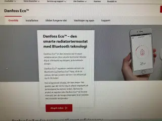 Termostat fra Danfoss Eco