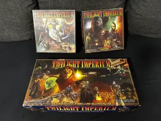 Twilight Imperium 3 + Shards of the throne + Shatt