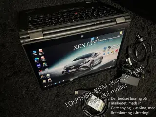 Mercedes Tester, Komplet m/ Lenovo Yoga 14 touch