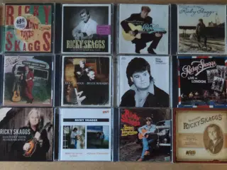 .RICKY  SKAGGS  CDer sælges stykvis               