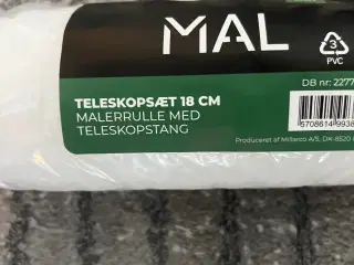 10 stk teleskop malerrullersæt