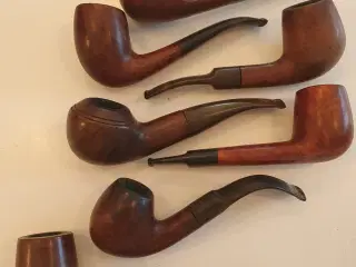 Pibesamling med Georg Jensen piber.