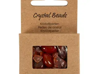 Krystalperler, Aventurin, str. 7-12 mm, hulstr. 1 mm, koral, 63stk./ 1 pk.