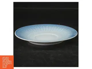 Blå porcelænstallerkener, 6 stk fra B&G (str. Ø. 14 cm. 6 styk)