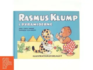 Rasmus Klump i pyramiderne af Carla Hansen, Vilh Hansen (Bog)