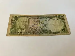 10 Afghanis Afghanistan