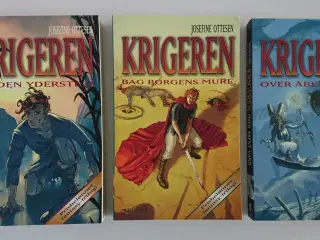 Krigeren 1-3 (3 bøger). Af Josefine Ottesen
