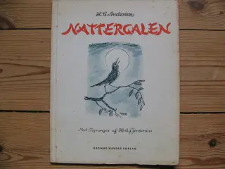 H.C. Andersen. Nattergalen, fra 1941