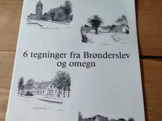 6 tegninger fra Brønderslev og omegn