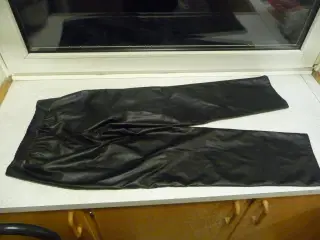 leggins fake læder str XS + flere par