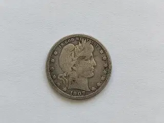 Quarter Dollar 1907 USA