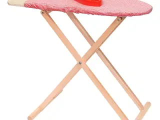 VIGA Strygebræt i Træ med Strygejern - 61x51 cm