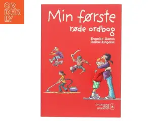 Min første røde ordbog - engelsk-dansk, dansk-engelsk (Bog)