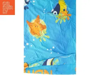 Børnesengetøj med havtema fra Nemo (str. 60 x 50 cm. 185 x. 130 cm)