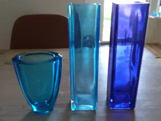 Mange glas vaser