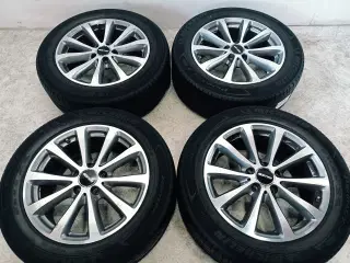5x112 17" ET40 nav 66,6ø Mercedes sommersæt inkl.T