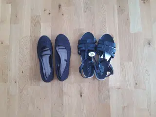 Sandaler og ballerinasko 