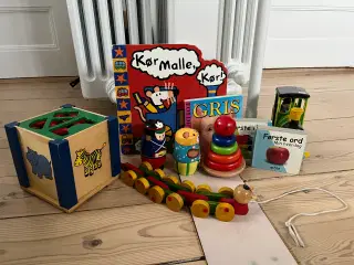 Diverse babylegetøj