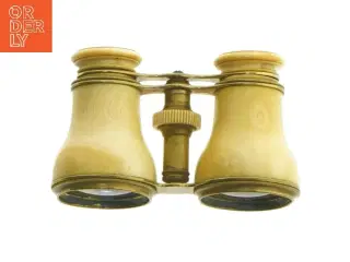 Antikke teaterkikkerter med etui fra Cornelius Knudsen (str. 11 cm)