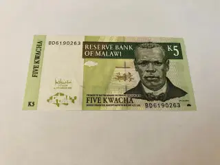 5 Kwacha Malawi 2005