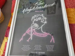 TROYE SIVAN Blue Neighbourhood TOUR 2016 plakat 