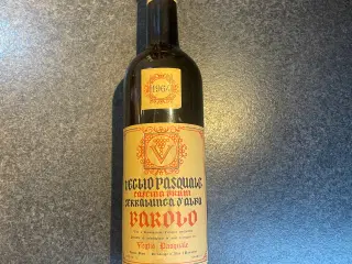 Barolo rødvin fra årgang 1964 - Utrolig god stand 