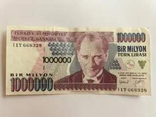 1.000.000 Lira Turkey