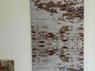 Knagerække med muestensmotiv