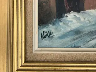 Kurt Haugaard – oliemaleri 