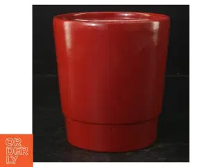 Rød keramik potte (str. 14 cm)