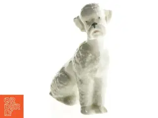 Puddel Porcelænshund (str. 9 x 6 x 3 cm)
