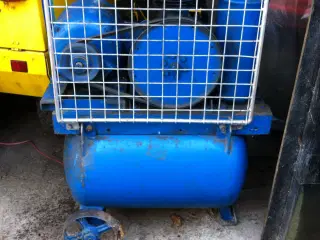 Kompressor med 380 Volt elmotor