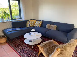 Sofa med chaiselong 