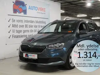 Skoda Fabia Combi 1,0 MPI Active 75HK Stc