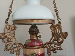 Smuk antik petroleums lampe
