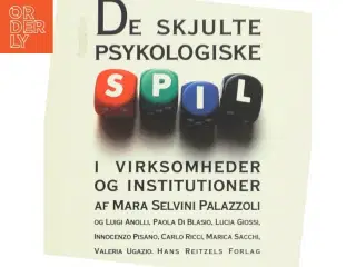 De Skjulte Psykologiske Spil i Virksomheder og Institutioner af Mara Selvini Palazzoli (Bog)