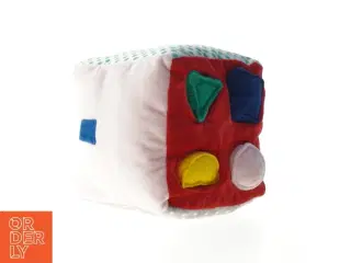 Stor blød aktivitets terning til børn (str. 22x22 cm)