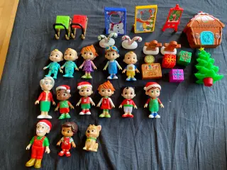 Cocomelon figurer + tilbehør 