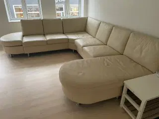 Sofa, hjørne sofa, læder sofa 